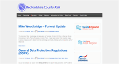 Desktop Screenshot of bedscountyasa.com